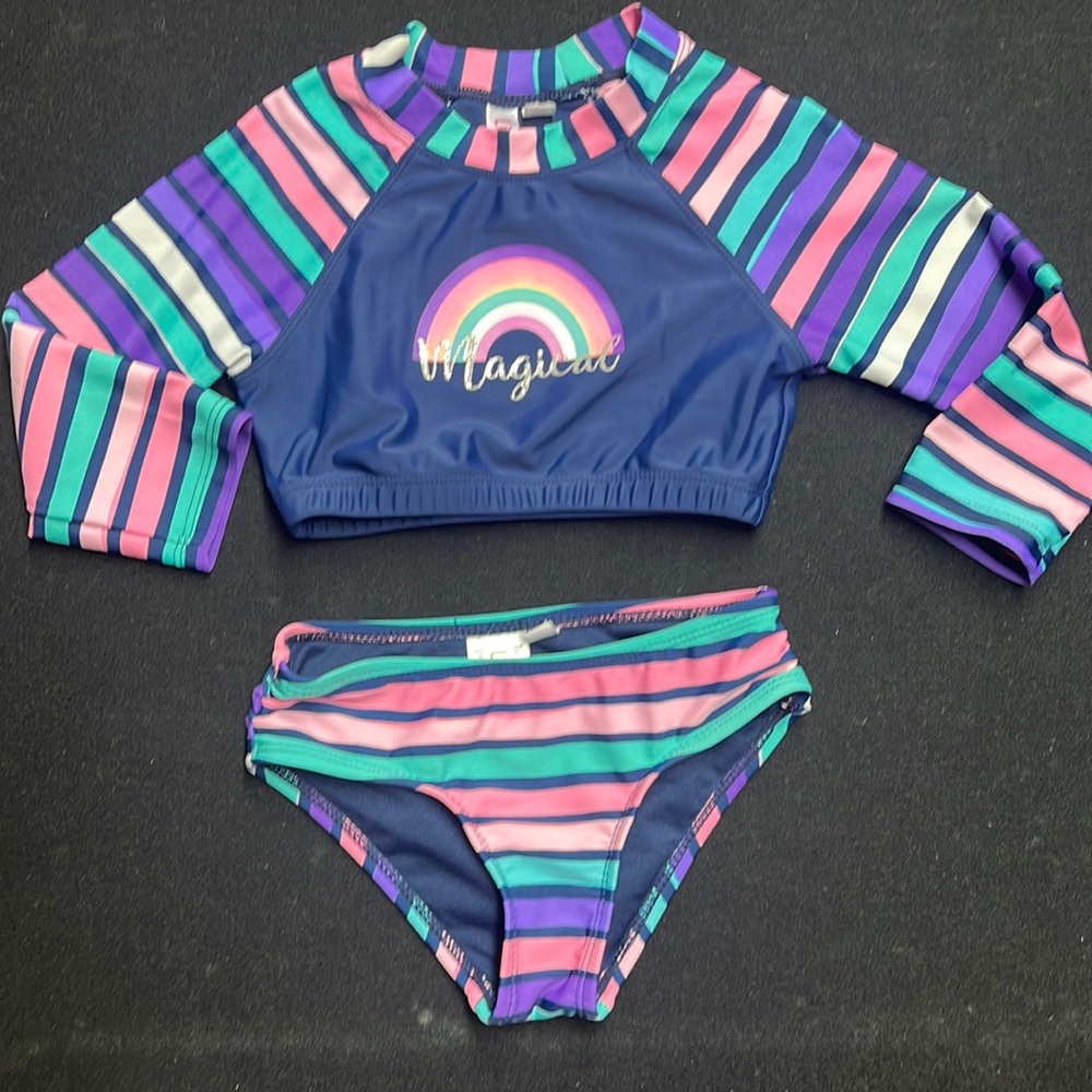 Limited Too six 4T two piece swimsuit. Great condition!